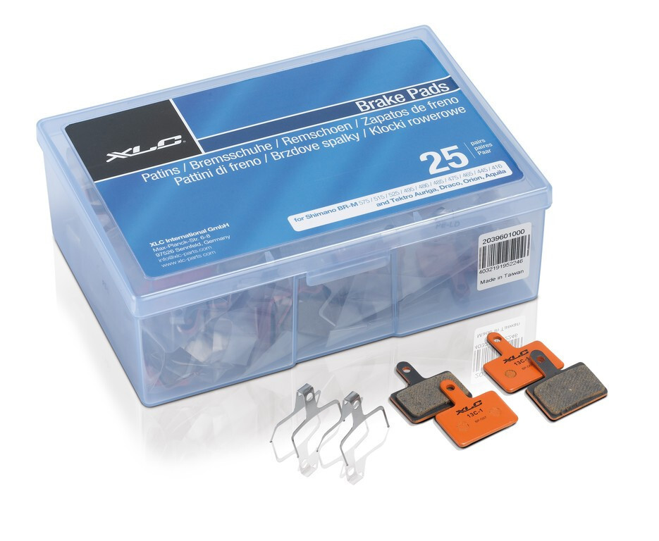 XLC Pastigl. freni a disco Tektro BP-O07 Confezione officina, set 25p., PV al se