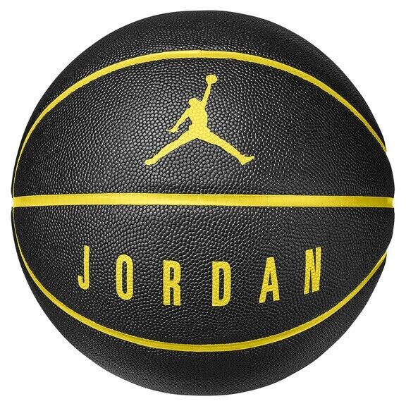 Pallone Basket Nike Jordan Ultimate 8P 2.0 Pallacanestro In/Outdoor Mis 7 Nero