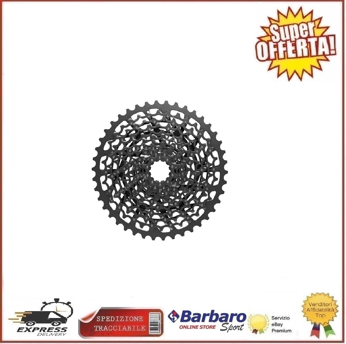 Sram Pacco Pignoni XG-1150 Cassetta 11V GX 10-42 Attacco XD Full Pin