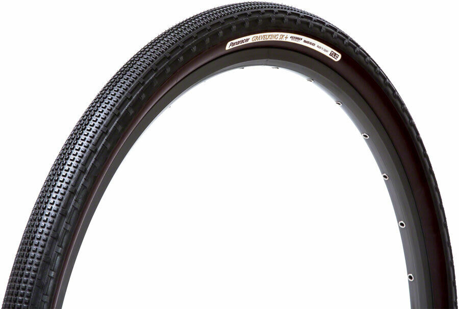 Panaracer Gravelking Sk + Pneumatici 650b X 48mm Tubeless Pieghevole Nero