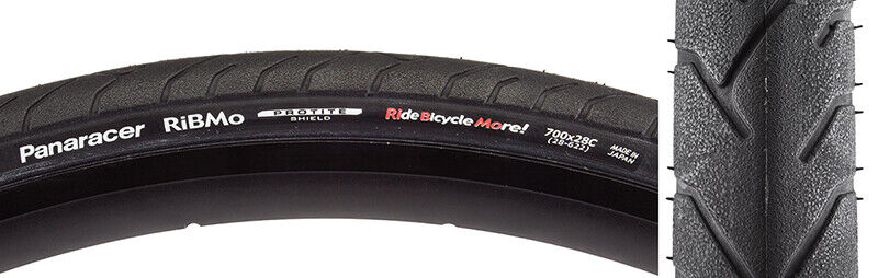 Panaracer Ribmo Pneumatici Pan Ribmo Protite 700x28 Pieghevoli Nero/Nero
