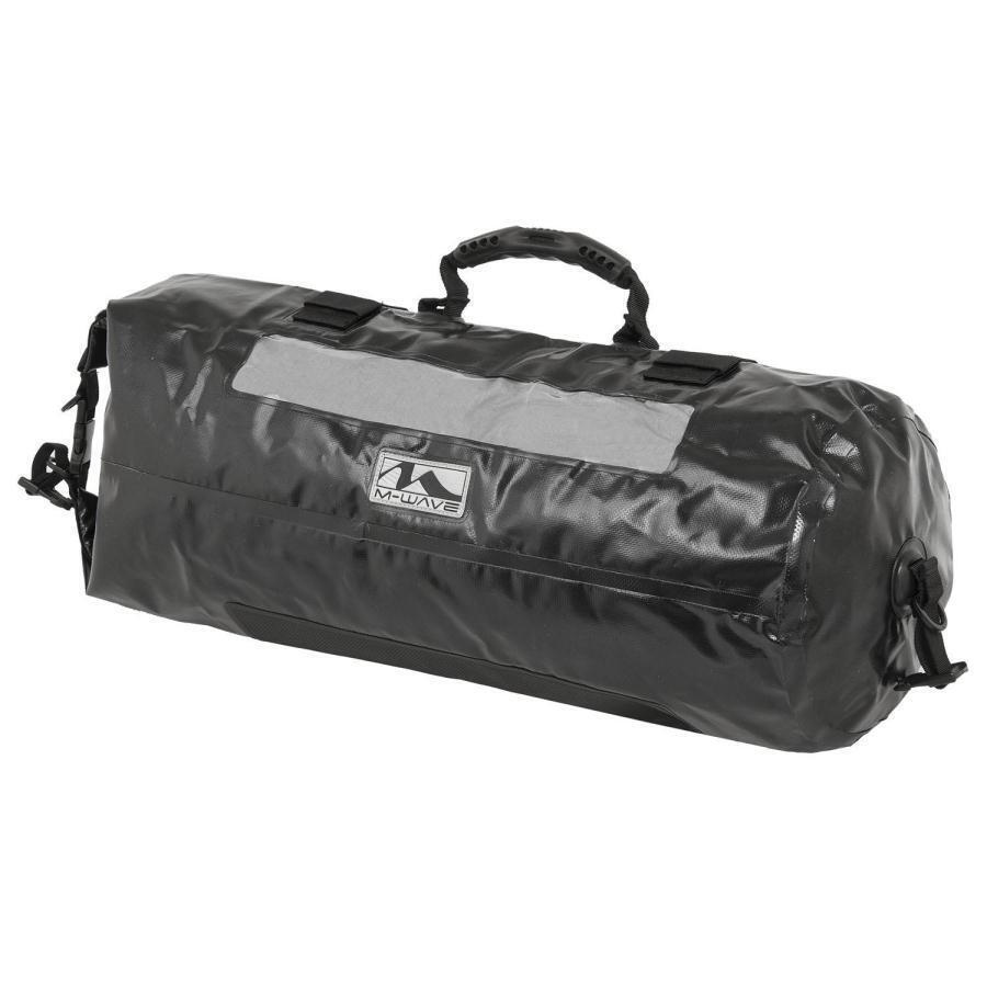 borsa posteriore hudson bay 28 litri 100% impermeabile nero 122730 M-Wave viaggi
