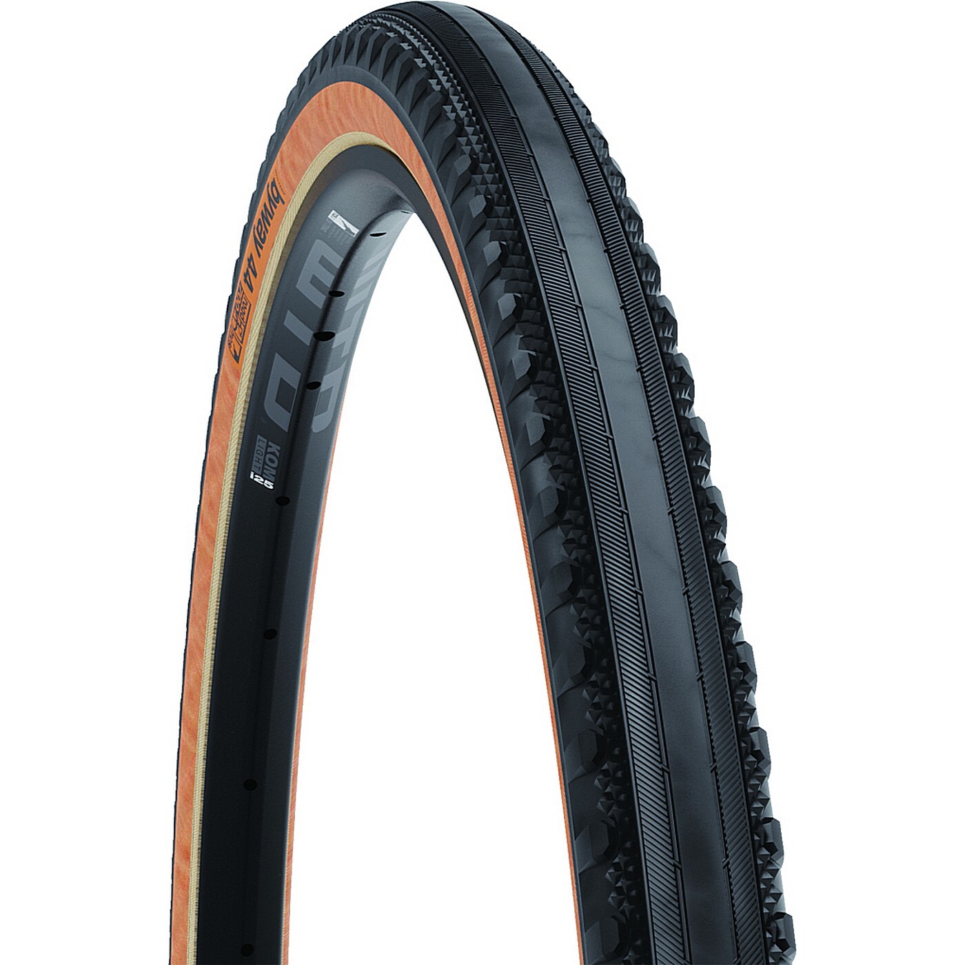 Pneumatico byway 700 x 44 road tcs (fianco marrone chiaro) Wtb Bici
