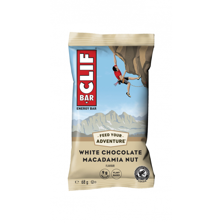 Clif Bar White Choc Macadamia 12Pc