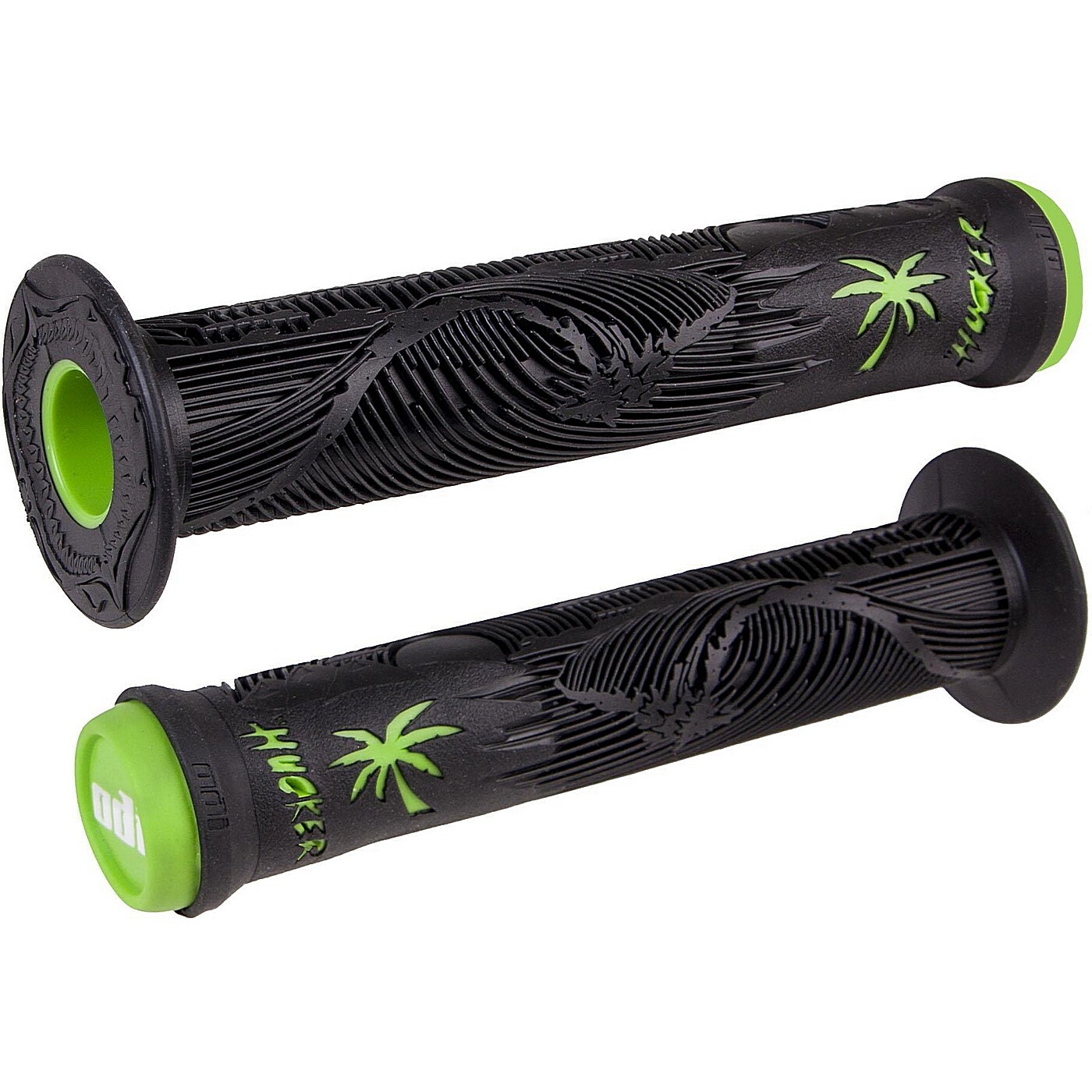 Manopole odi bmx hucker signature nero-verde 160 mm Bici