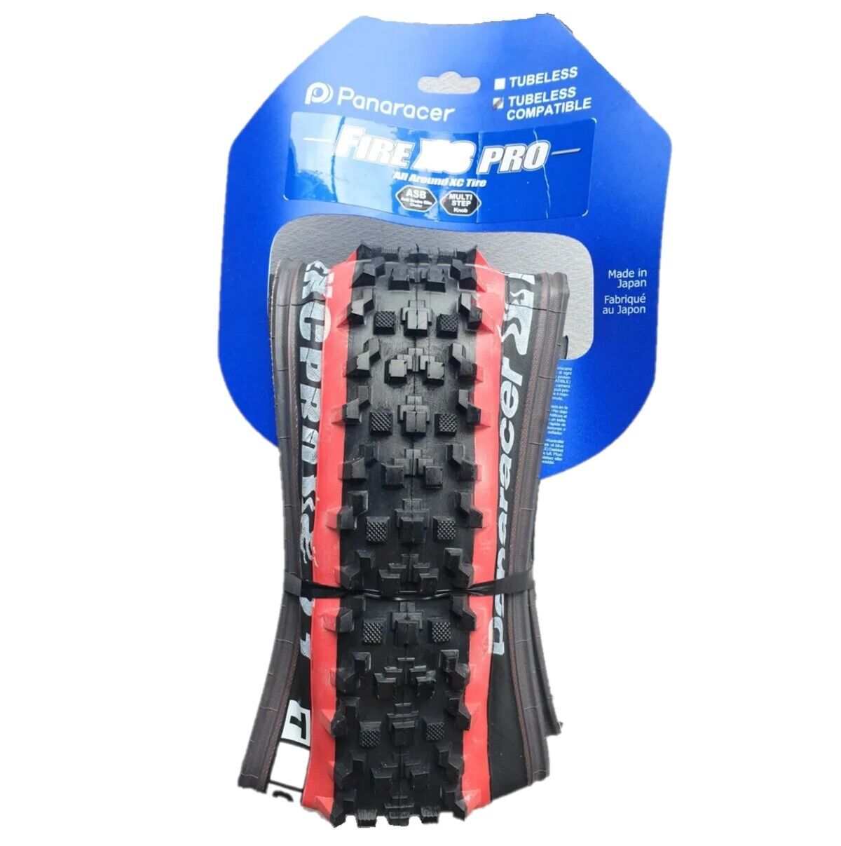 Panaracer Fuoco Pro Pneumatici 26x2.1 " Tubeless Pieghevole Nero/Rosso MTB 26 "