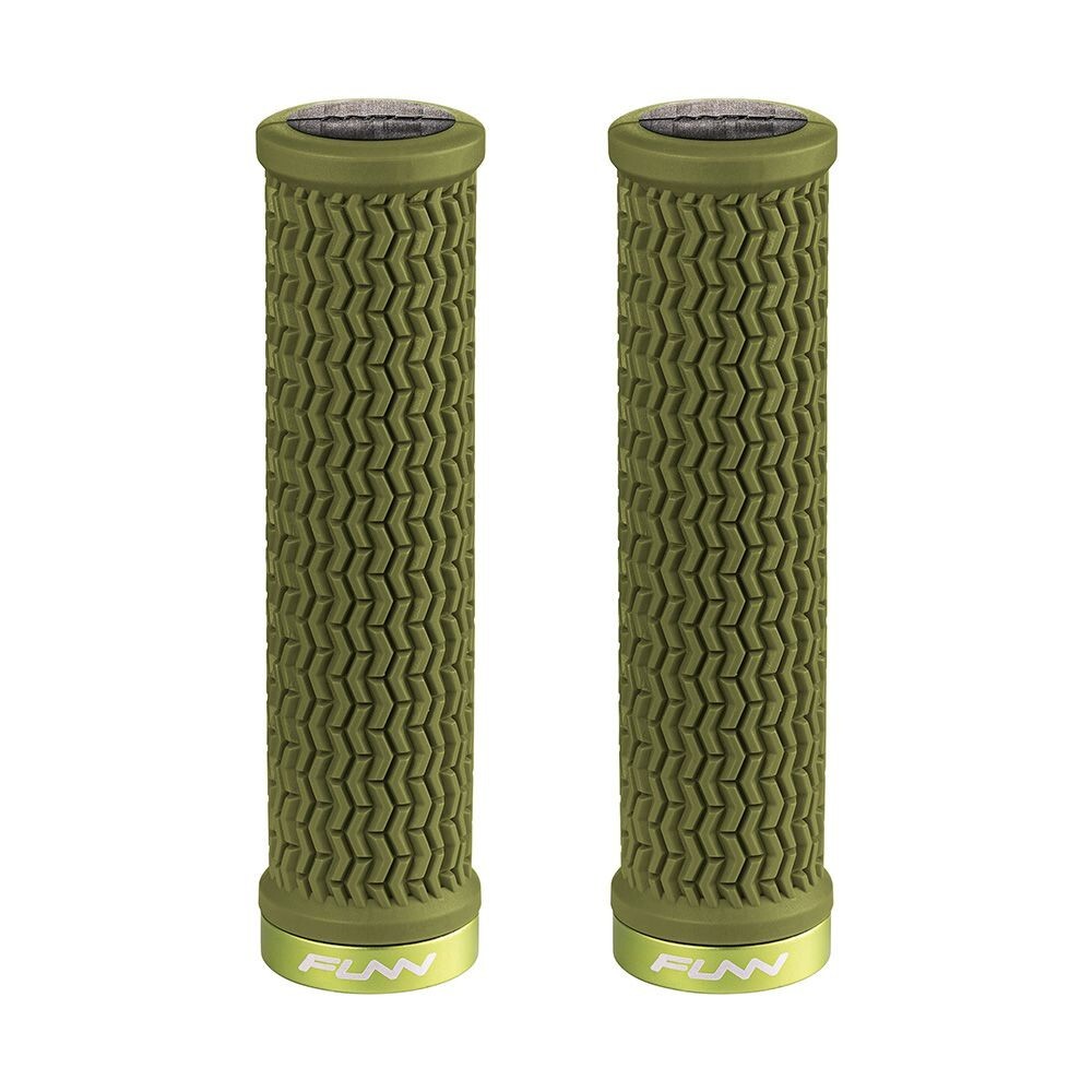 Manopole Funn HOLESHOT con bloccaggio verde oliva