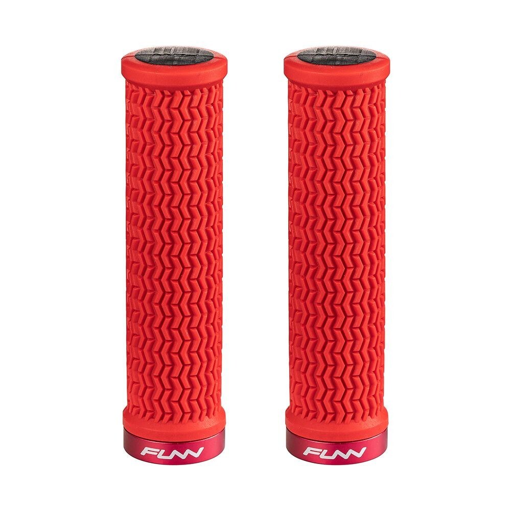 Manopole Funn HOLESHOT con bloccaggio rosso