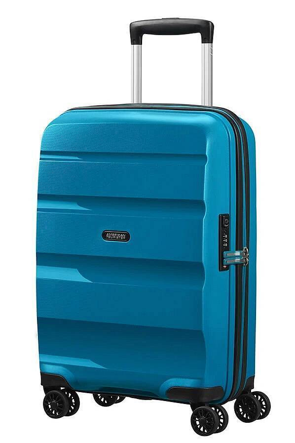 American Tourister Bon Air Dlx Spinner 55 Blu - Valigie Trolley Piccolo