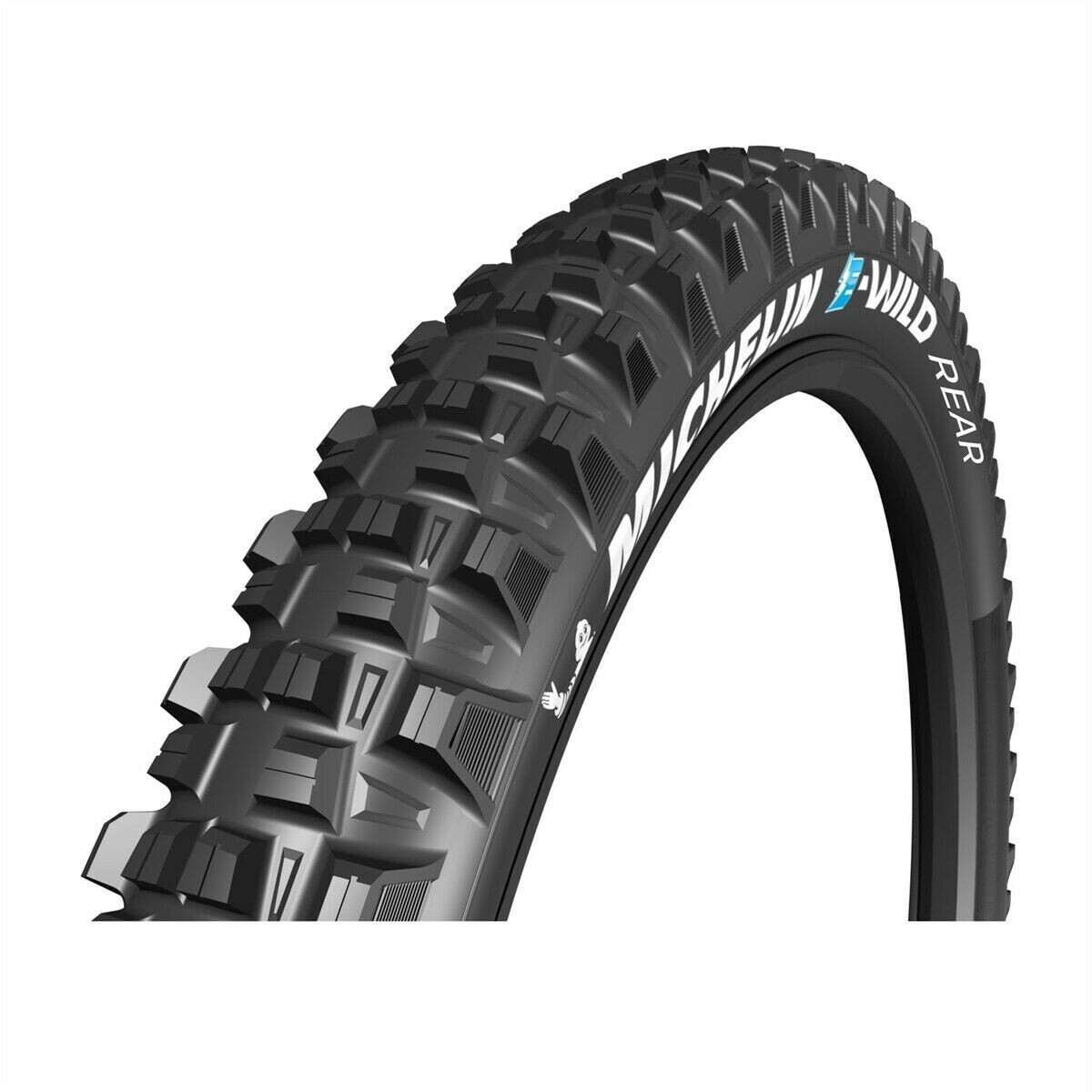 Pneumatico Pieghevole E-Bike Michelin E-Wild Rear TLR 27.5x2.80 Nero