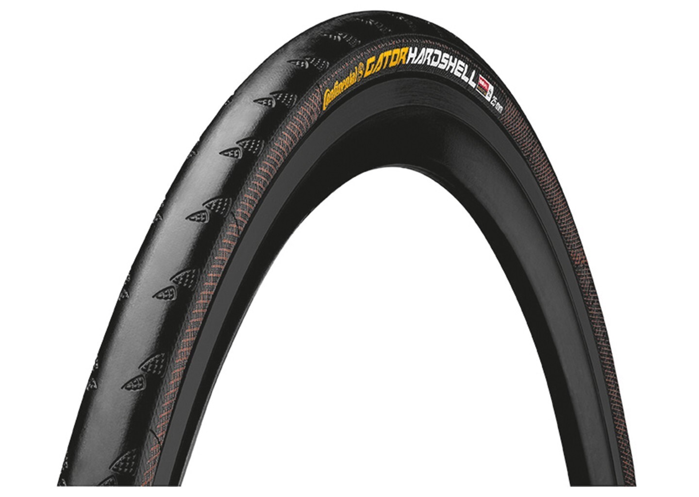 Pneumatico Pieghevole Continental Gator Hardshell 700x28C Nero