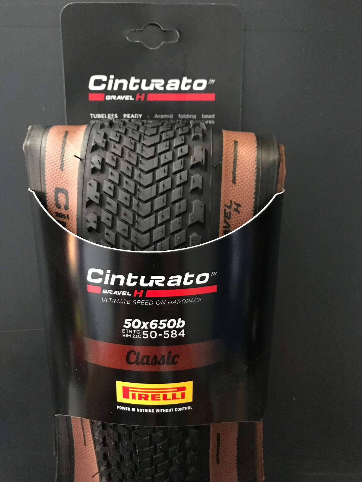 COPERT0NE GRAVEL H  PIRELLI CINTURATO CLASSIC 50X650b TBL READY