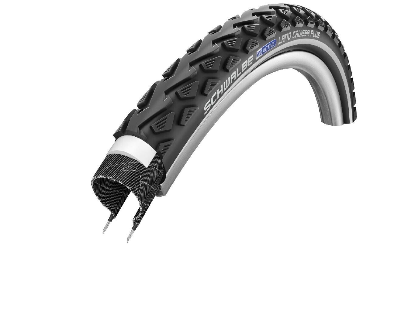 Pneumatico E-Bike Rigido Schwalbe Land Cruiser Plus 28x1.75 Puncture Guard Activ