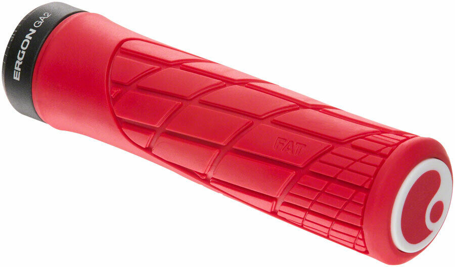Ergon GA2 Grasso Impugnature - Risky Rosso - Lock-On