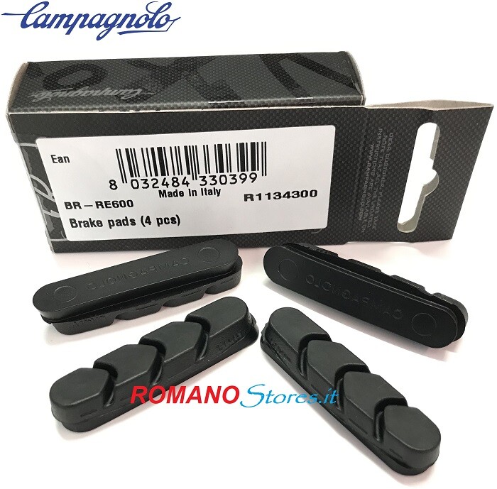 PATTINI FRENO ORIGINALI CAMPAGNOLO BR-RE600 (2 COPPIE)