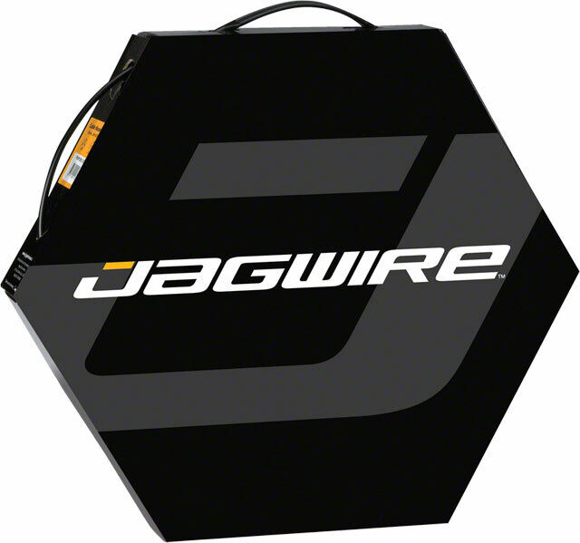 Jagwire 4mm Nozioni di Base Deragliatore Alloggiamento 50M Lima Scatola Nero