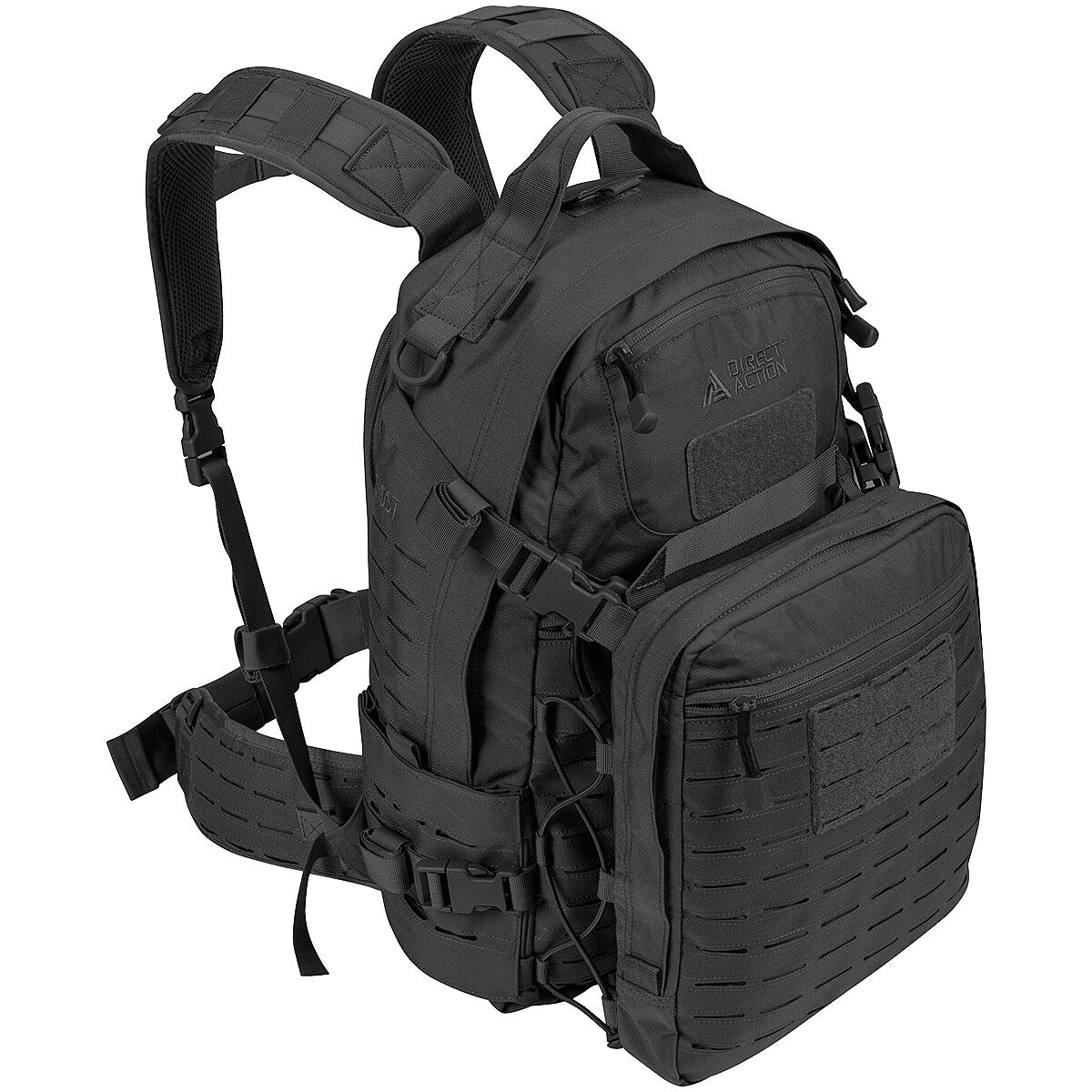 Direct Action Ghost Mk2 Zaino 31.5L Airsoft Polizia Sicurezza MOLLE Cadetto Nero