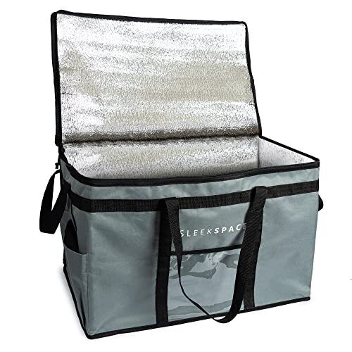 Everbeam Grande Borsa Coibentata Sleekspace per Cibi Caldi o Freddi. (w3M)
