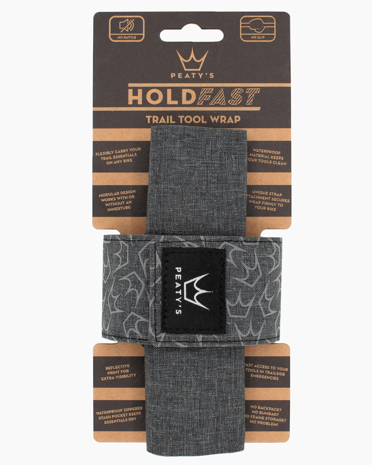 Borsa porta tools da telaio Peaty's HoldFast - Slate Grey