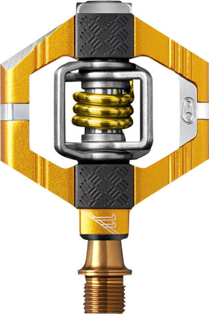 Crank Brothers Candy 11 MTB Mountain Bike Pedali con Tacchetti - Oro
