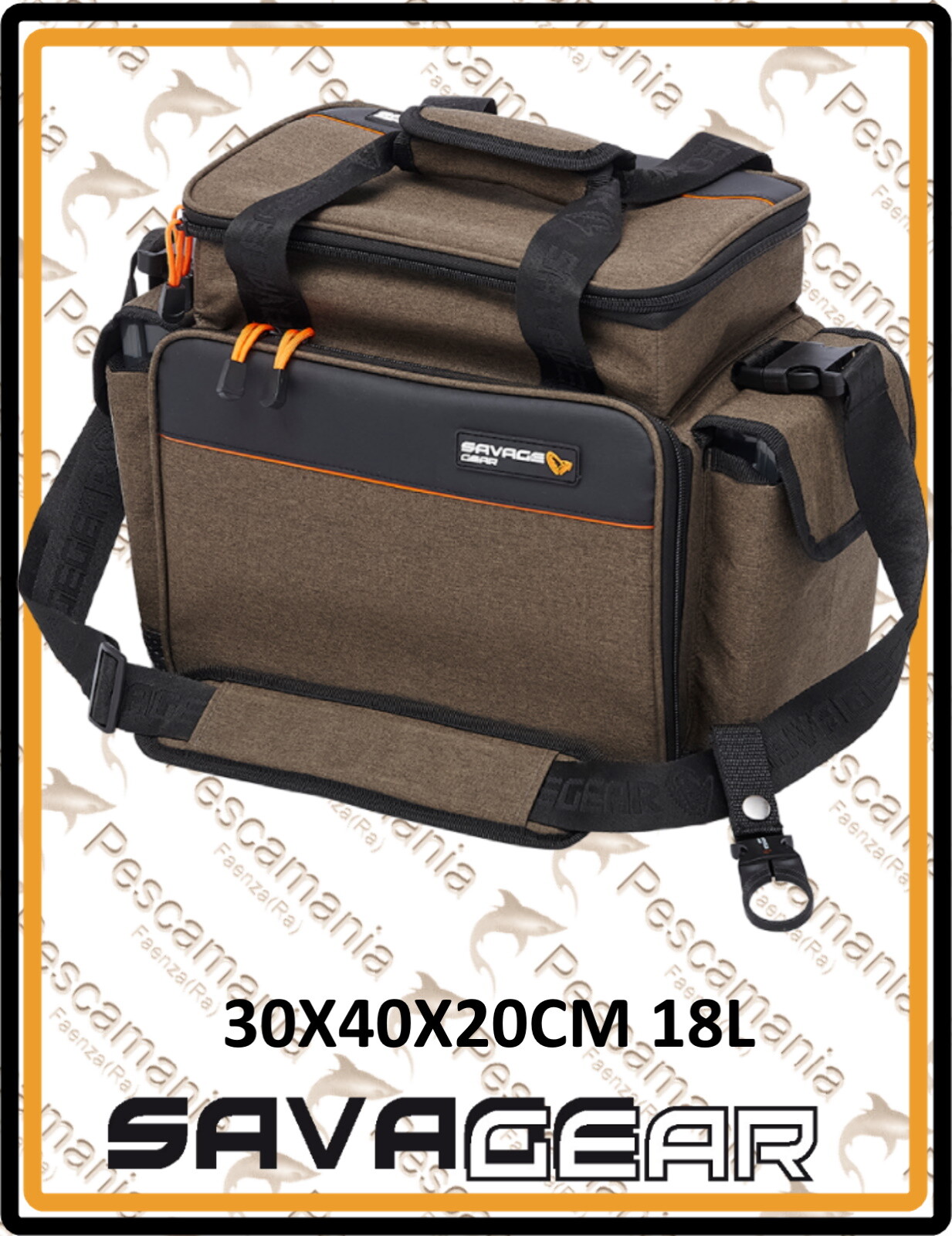 Borsa spinning Savage Gear "LURE SPECIALIST BAG M" 30x40x20cm