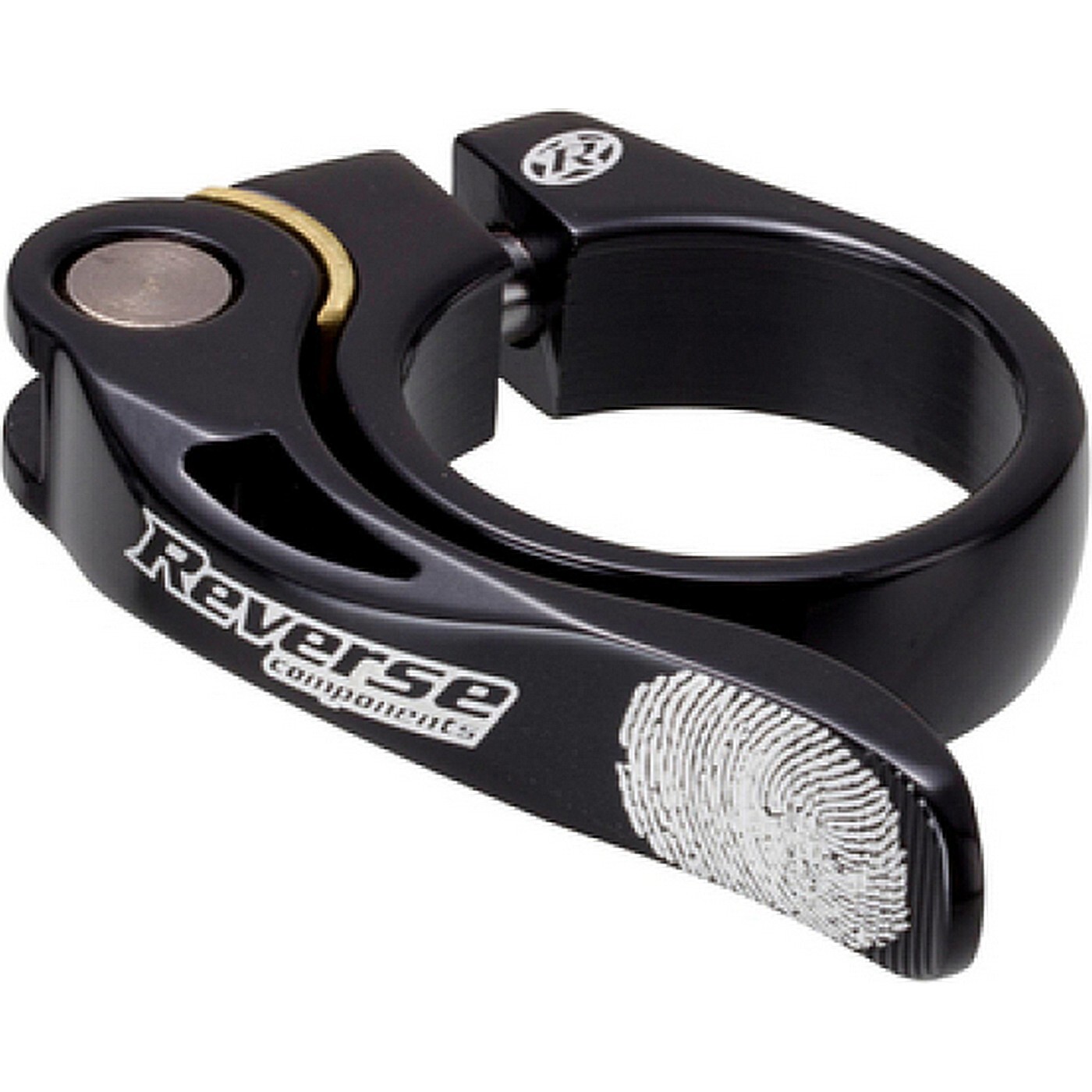 Morsetto sella reverse long life ø31 8mm nero Bici