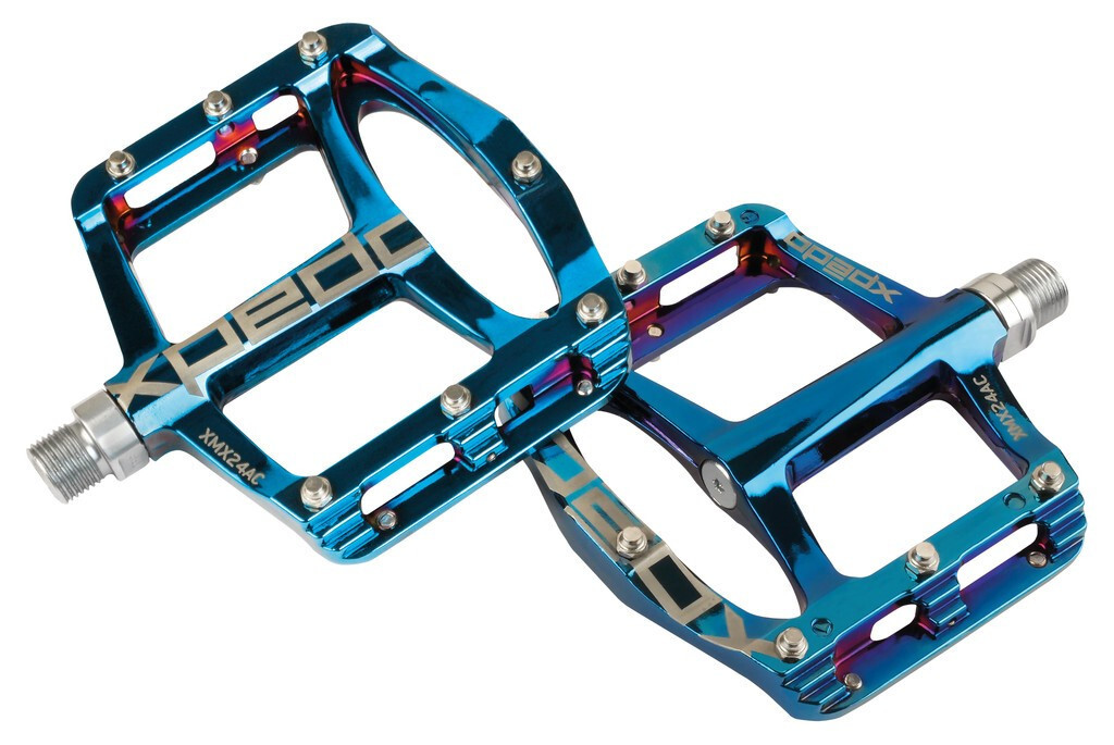 Pedali Xpedo SPRY+ 9/16" 101x106x11mm Blue Ray