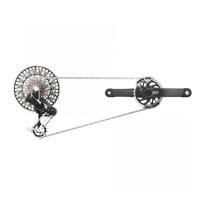 gruppo completo xx t-type eagle axs dub 170mm 10-52t 34t SRAM mtb