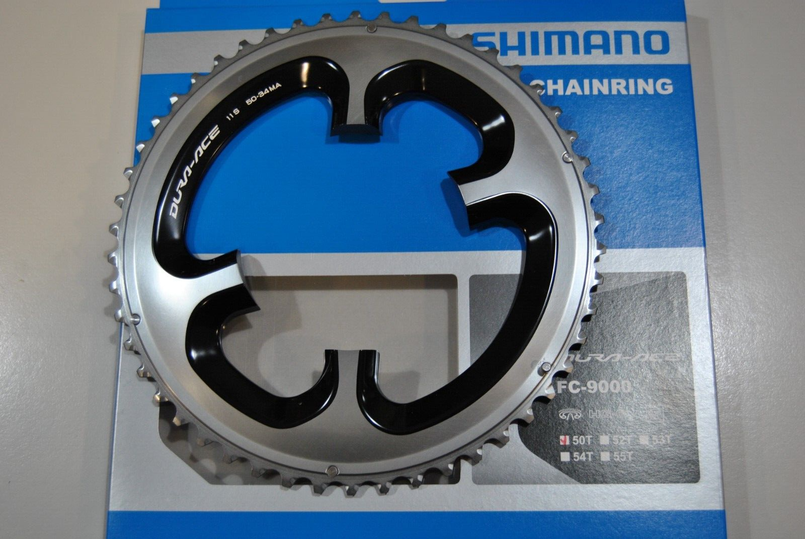 Corona SHIMANO DURA ACE 50T MA FC-M9000 ( 50x34 ) CHAINRING SHIMANO 50T MA FC-M9