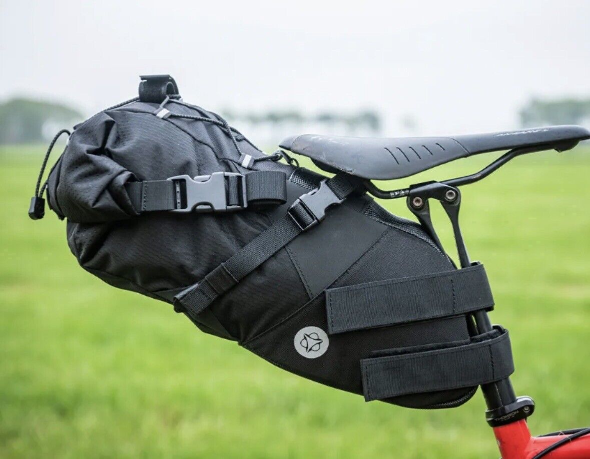 Bikepacking Agu Venture Borsa Seat-Pack NUOVA 10L Colore Verde Militare