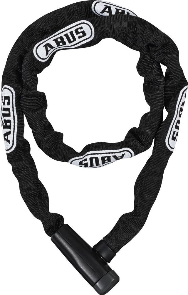 Catena con lucchetto Abus STEEL-O-CHAIN 5805K 110 cm Security Level 5 nero/bianc