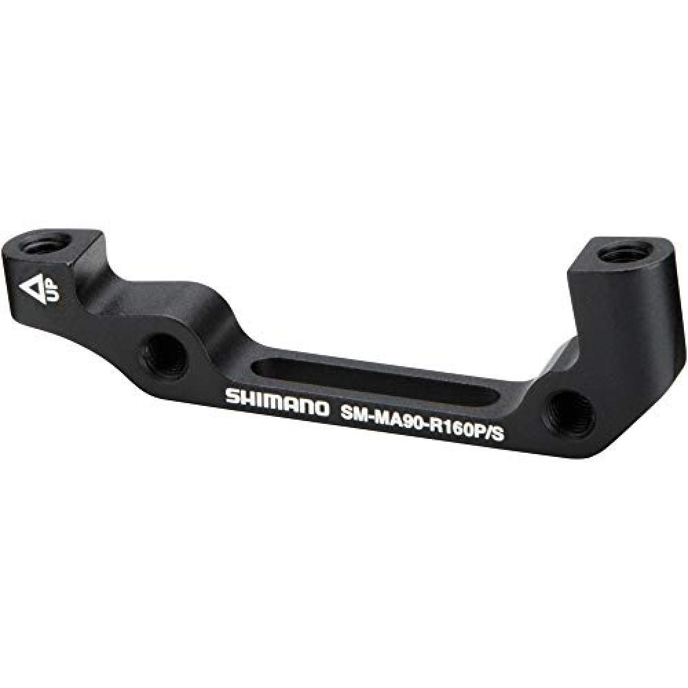 (TG. Taglia unica) Shimano SM-MA90-R160, Adattatore Freno Disco Posteriore, 160m