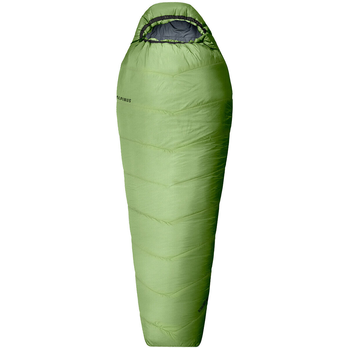 Alpinus Sacco a pelo Ultralight 850 (Left) Leggero Caldo Morbido verde