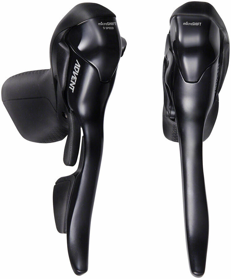 MicroShift Advent Goccia Barra Cambio Leva Set - 1x9 Velocità Advent Compatibile