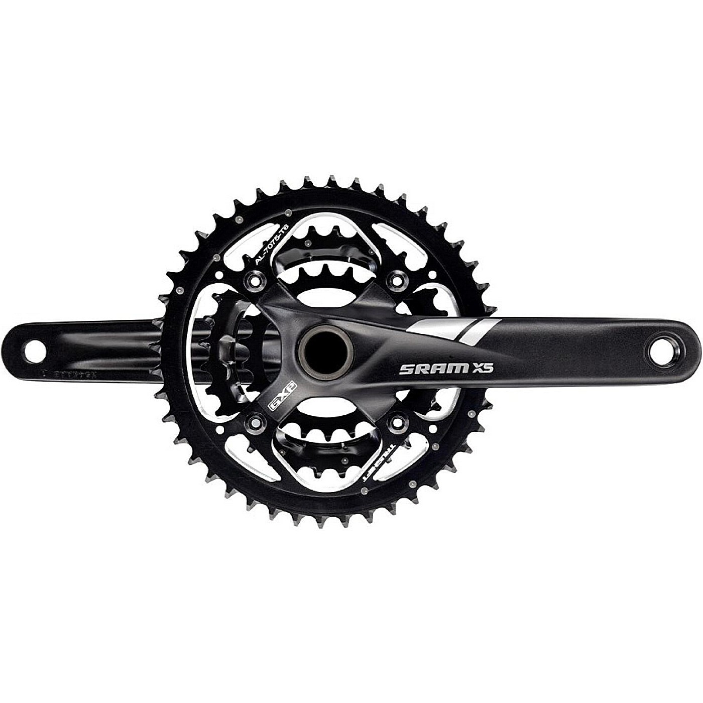 Sram crank x5 gxp 9sp 175 nero 443222 (coppe gxp non incluse) Bici