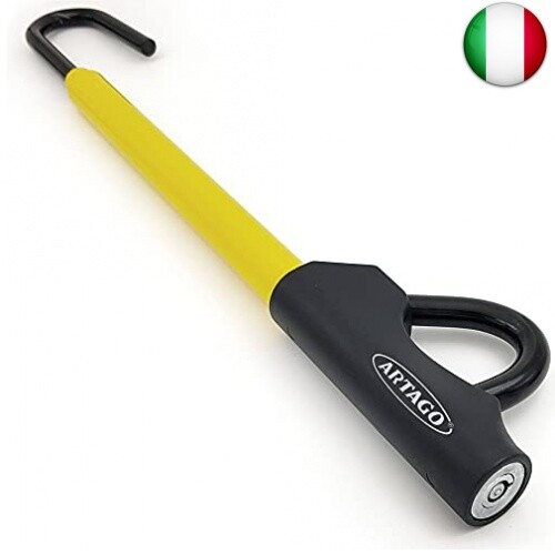 ARTAGO 871A/B Antifurto Auto Bloccasterzo Volante Pedale Bloccaggio Basculante