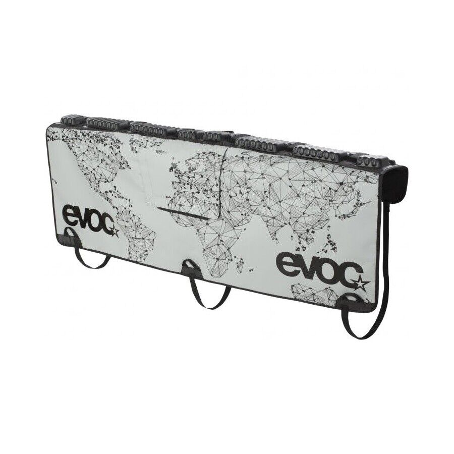 protezione per pick up trasporto bici tailgate pad curve misura m/l grigio stone