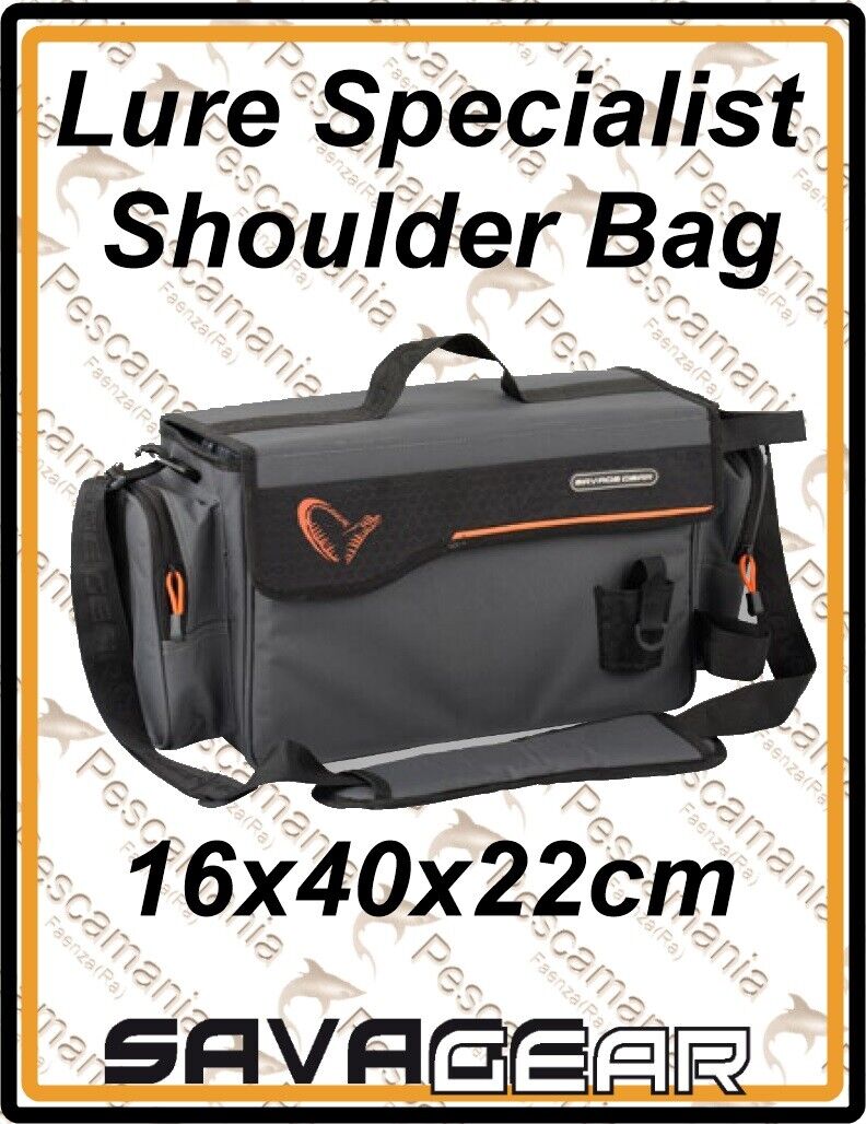 Borsa spinning Savage Gear "Lure Specialist Shoulder Bag" 16x40x22cm
