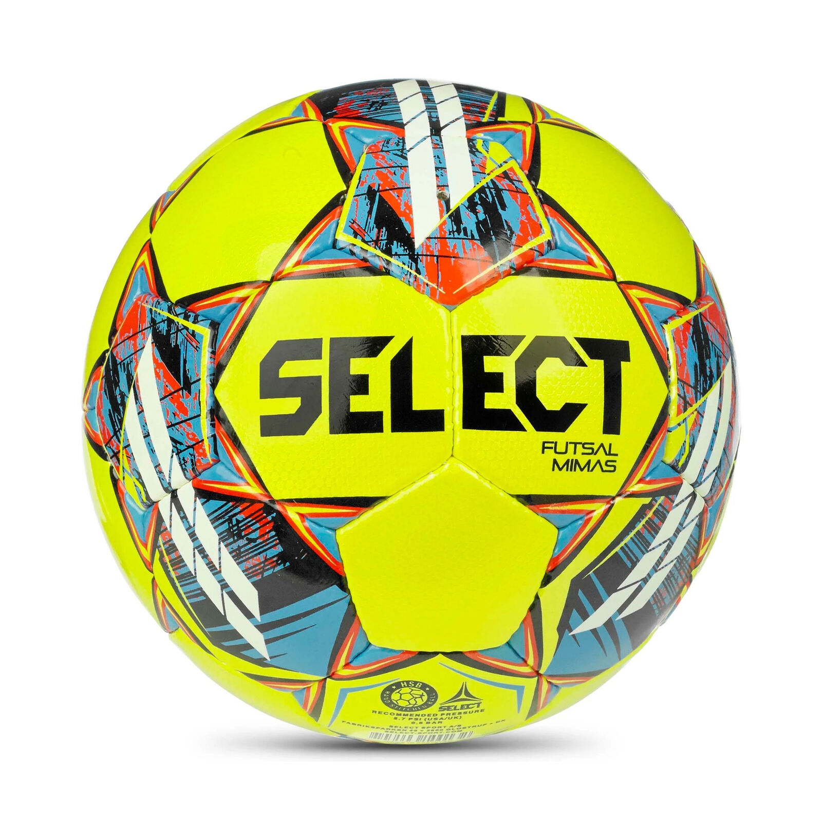 Pallone Futsal Calcio a 5 Select Mimas V22 Fifa Quality Approved Mis. 4 Yellow