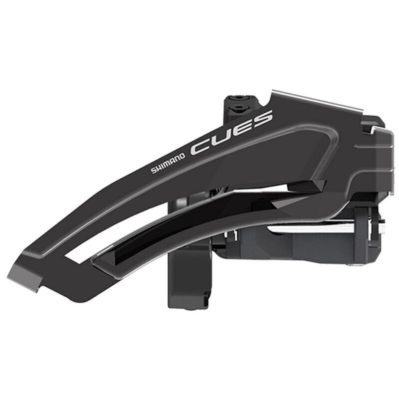 deragliatore anteriore cues fd-u8010 top-swing montaggio con morsetto 34,9mm 10/