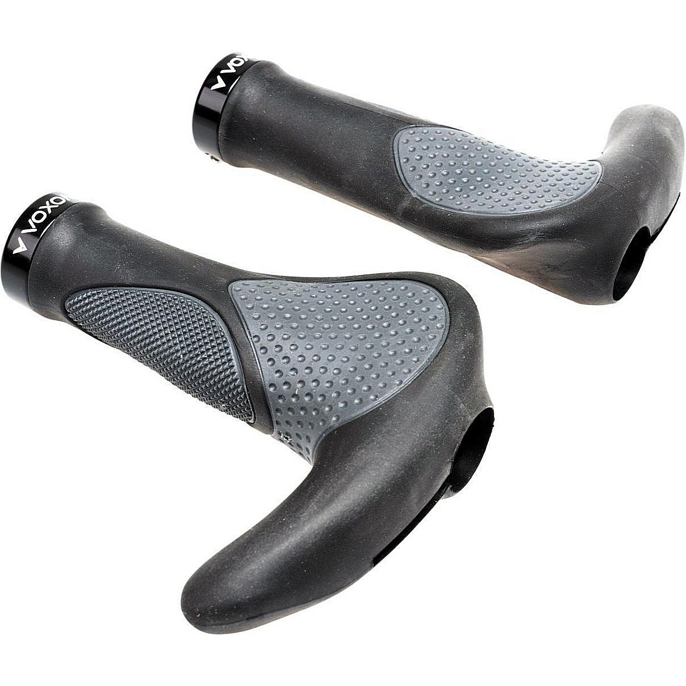 Manopole voxom gr9 138mm-nero grigio Bici