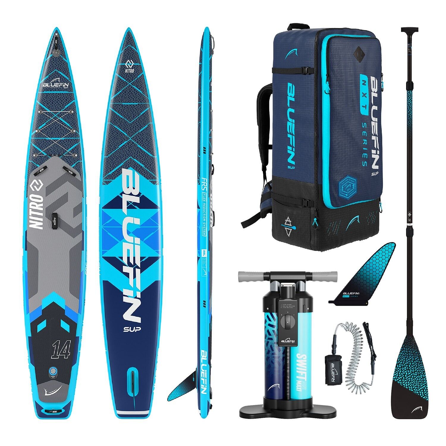 Bluefin SUP Nitro 14' Tavola Gonfiabile da Stand Up Paddle
