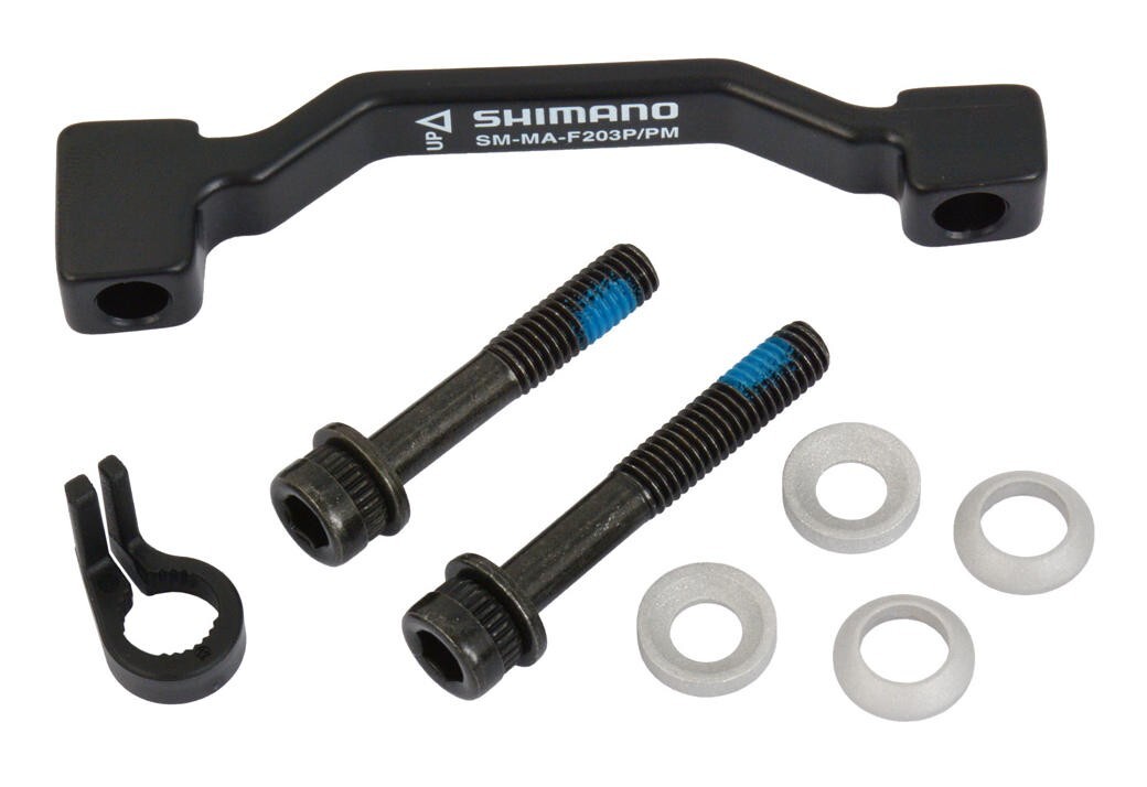 Adattatore Shimano anteriore (180mm) 203mm SM-MA-F203P/PM