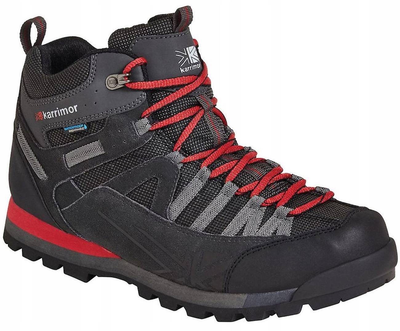 Scarpe da trekking Karrimor Spike Mid K949 BKR Taglia: 42 Colore: nero
