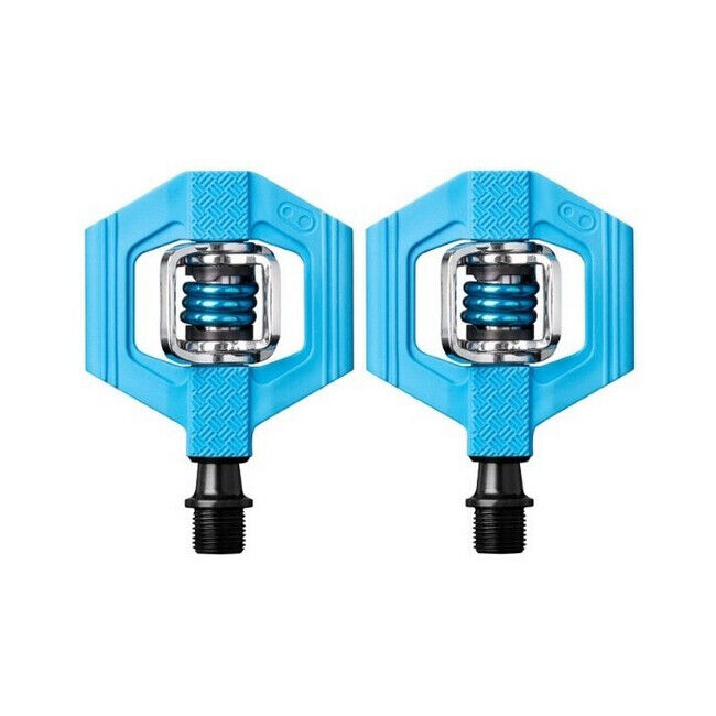 coppia pedali candy 1 blu Crank Brothers pedali bici mtb