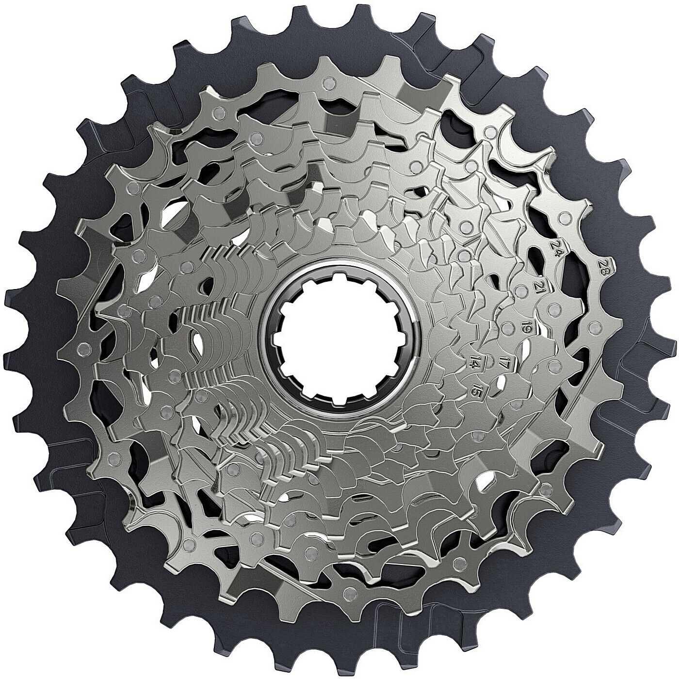 Cassetta sram xg-1270 10-33t 12 velocità argento Bici