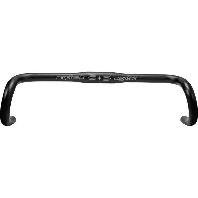 manubrio randonneur alluminio 31,8 x 420mm nero ERGOTEC bici
