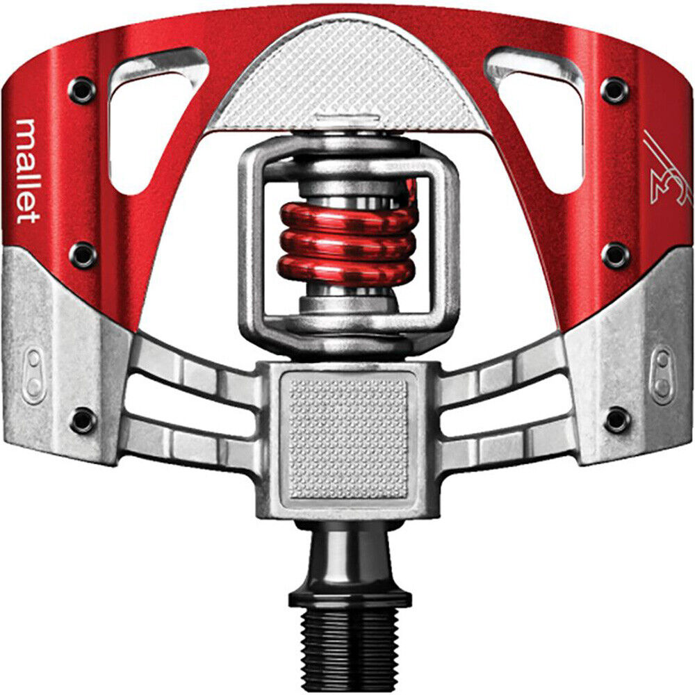 Crank Brothers Mallet 3 Pedali Grezzo/Rosso MTB Mountain