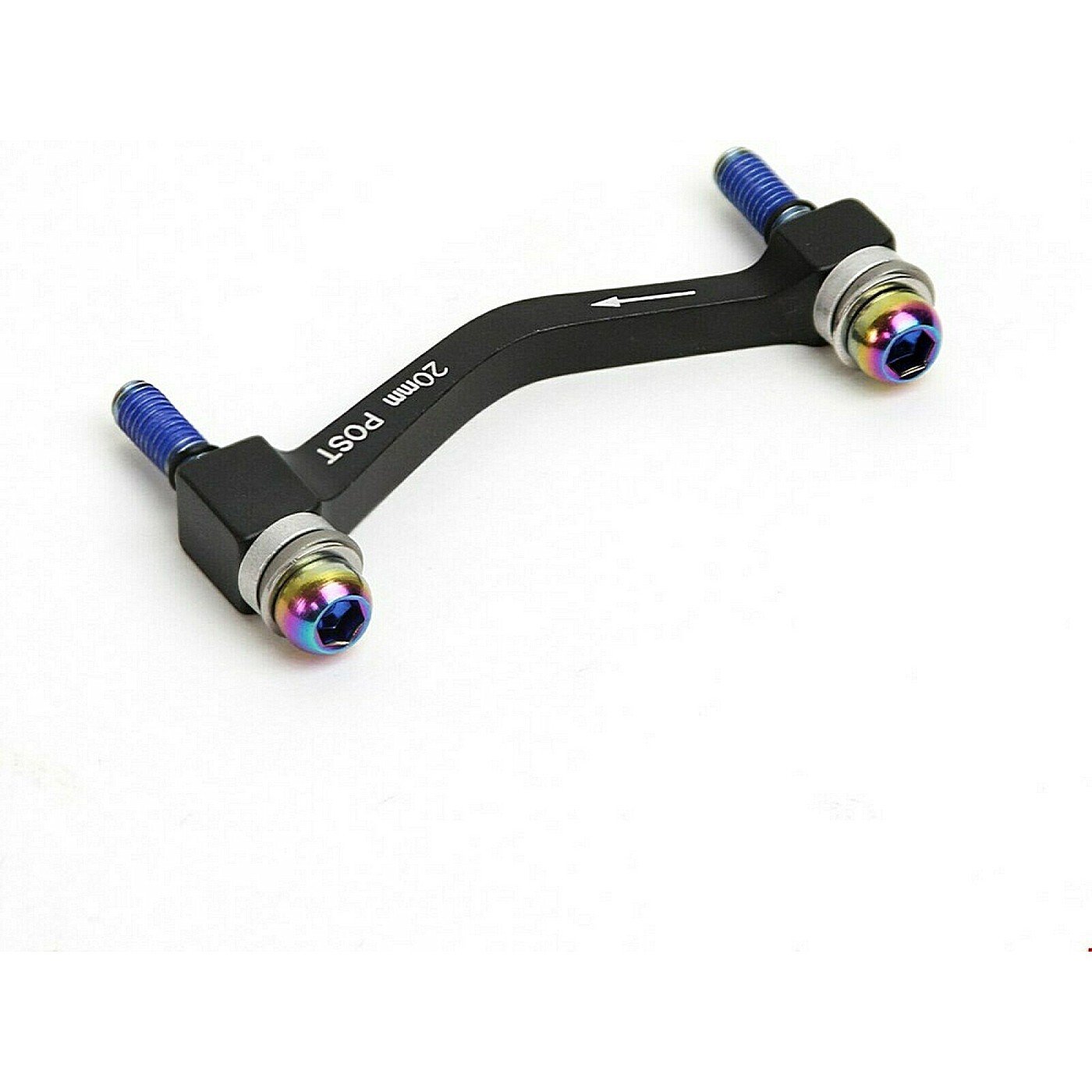 Adattatore disco 20p post mount acciaio (cps + standard) (anteriore 180 mm/poste