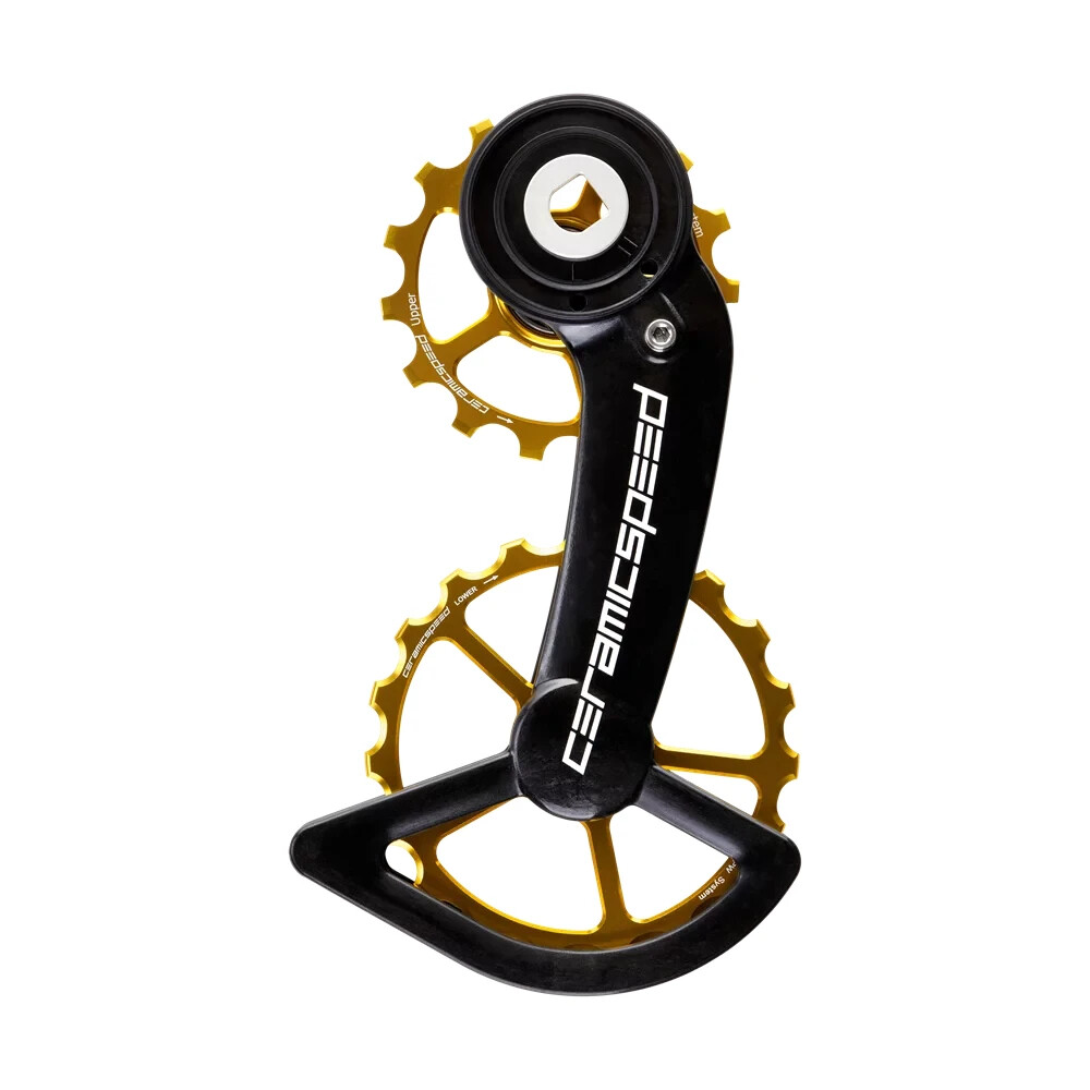 Deragliatore Ceramic Speed OSPW per SRAM Red/Force AXS - Gold